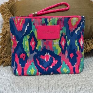 Lilly Pulitzer Canvas Wristlet